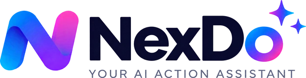 NexDo — Your AI action assistant
